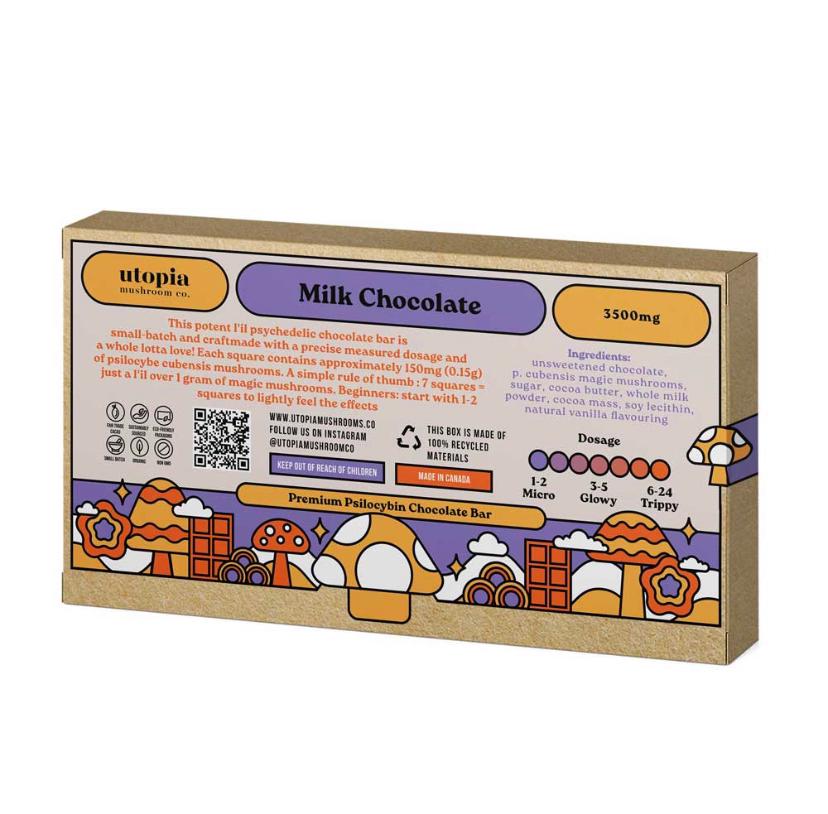 How much psilocybin is in magic mushroom chocolate?