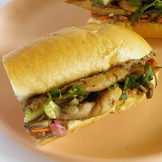 Bahn Mi Mushroom Sandwich Recipe