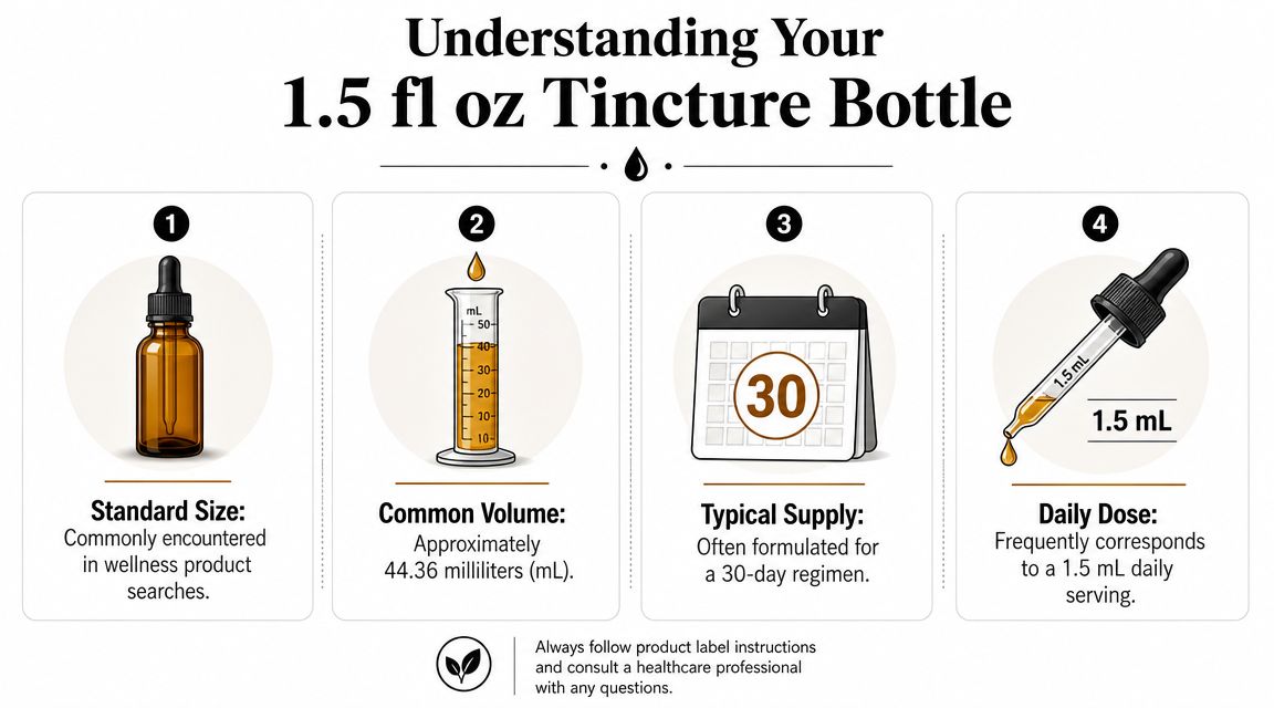 A Guide to 1.5 Fl Oz Tinctures and Extracts