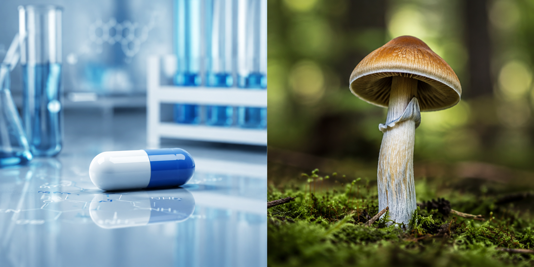 Natural Psychedelics vs Synthetic Psychedelics