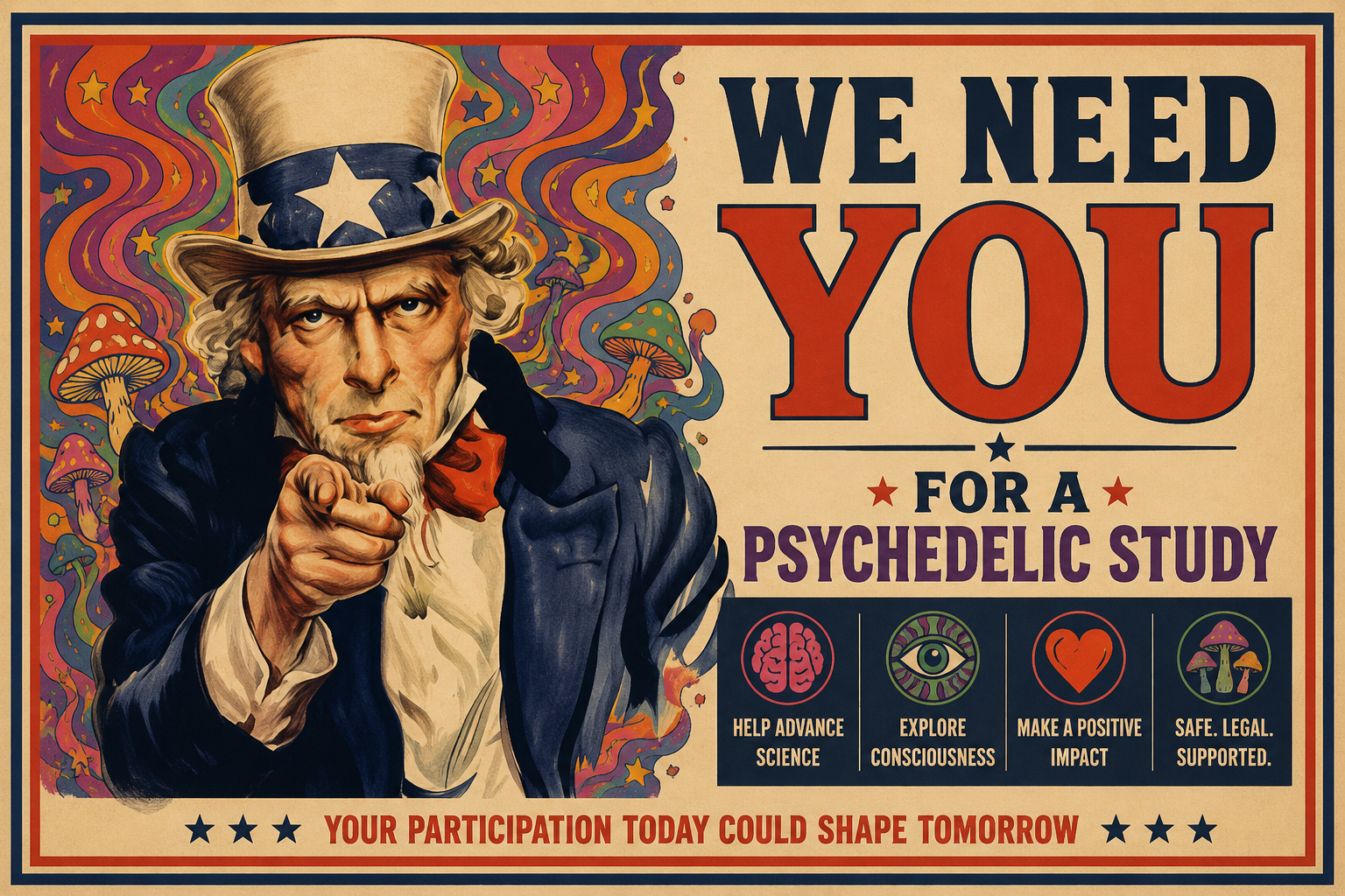 The Biggest Real-World Psychedelic Study Ever Is Now Live Most psychedelic research happens in carefully controlled conditions.