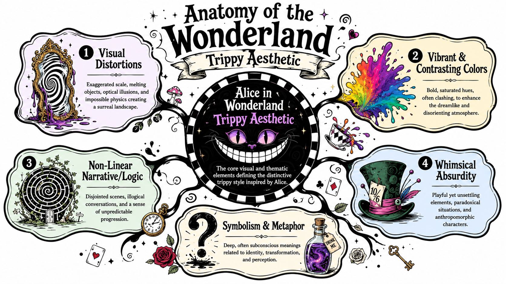 Alice in Wonderland Trippy